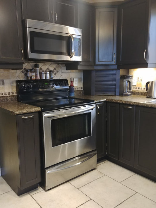 Amazing DIY Low Cost Kitchen Cabinet Refinishing