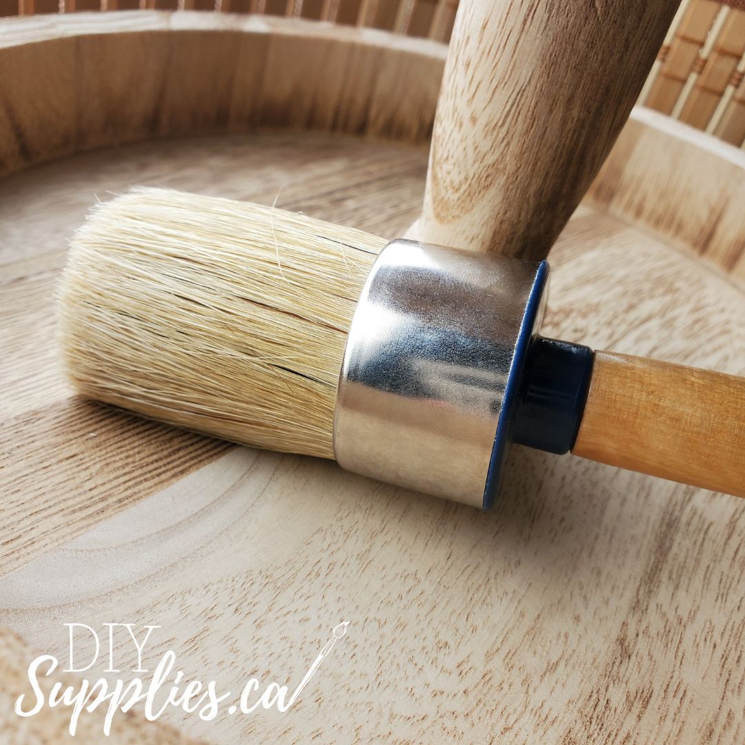 DIY Supplies 1.5 Inch Natural Oval Brush