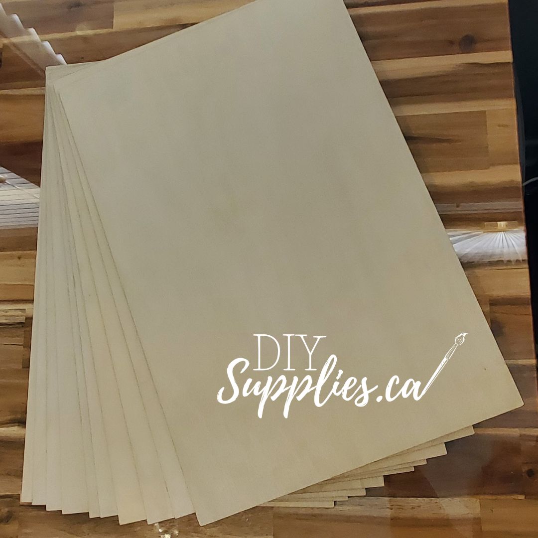 10 Pack 3mm Basswood for DIY Crafts
