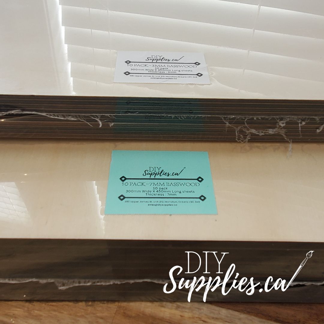 10 Pack 7mm Basswood for DIY Crafts