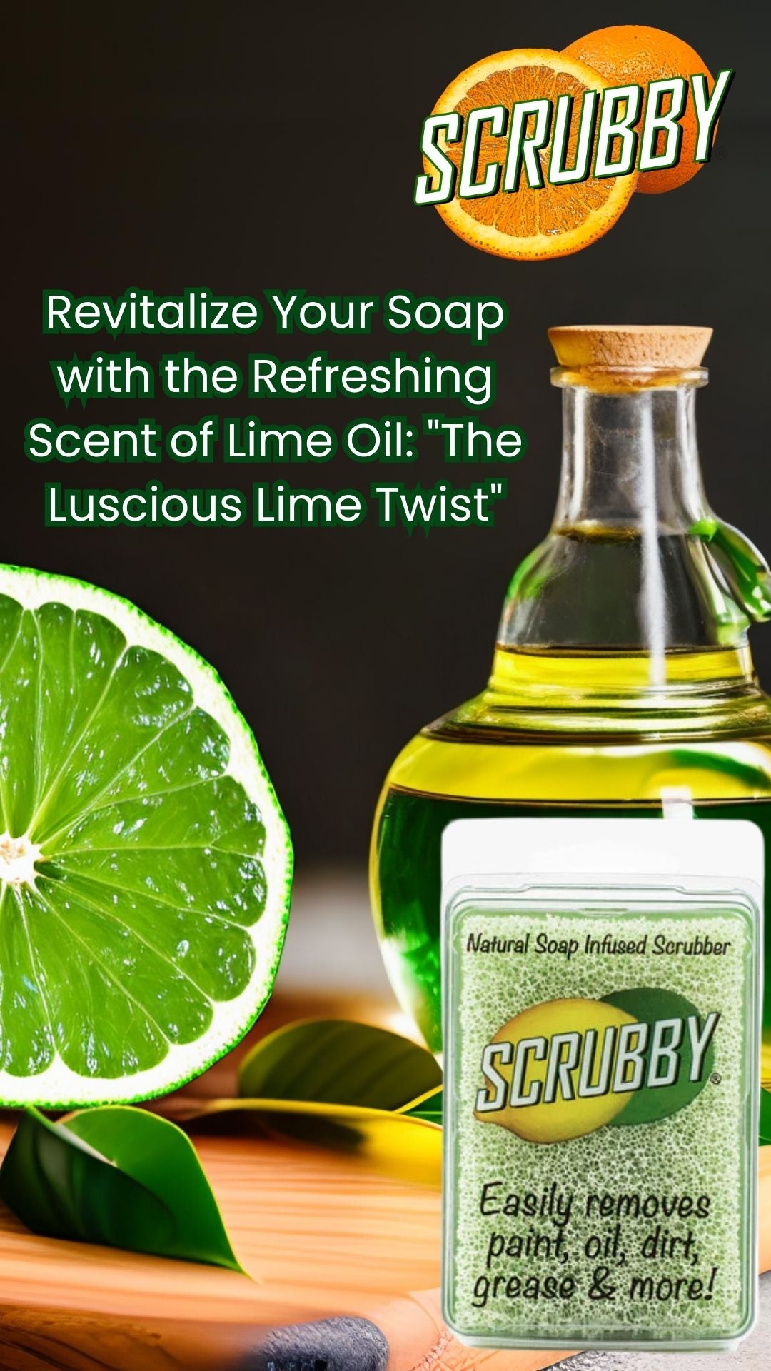 Scrubby Soap Lemon Lime
