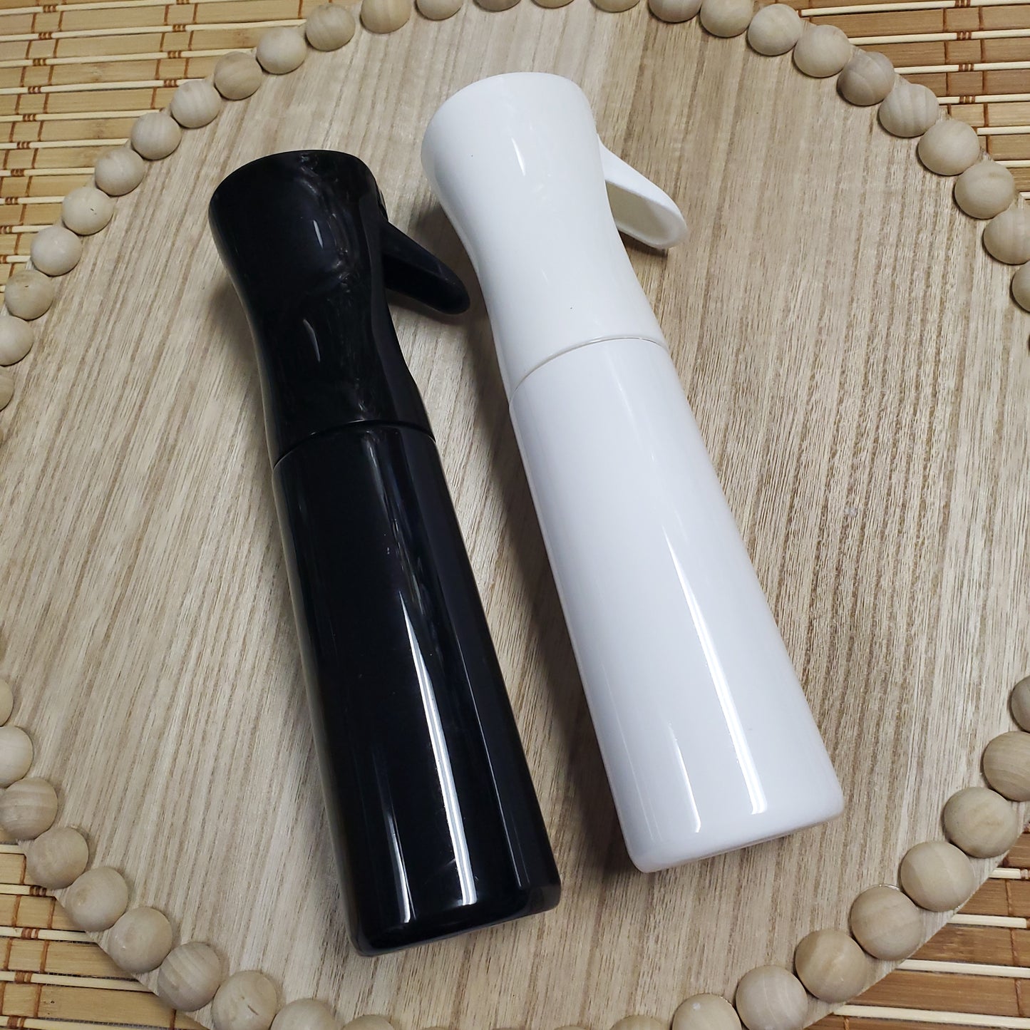 Single continuous Fine Mist Spray Bottle 8oz in Black or White