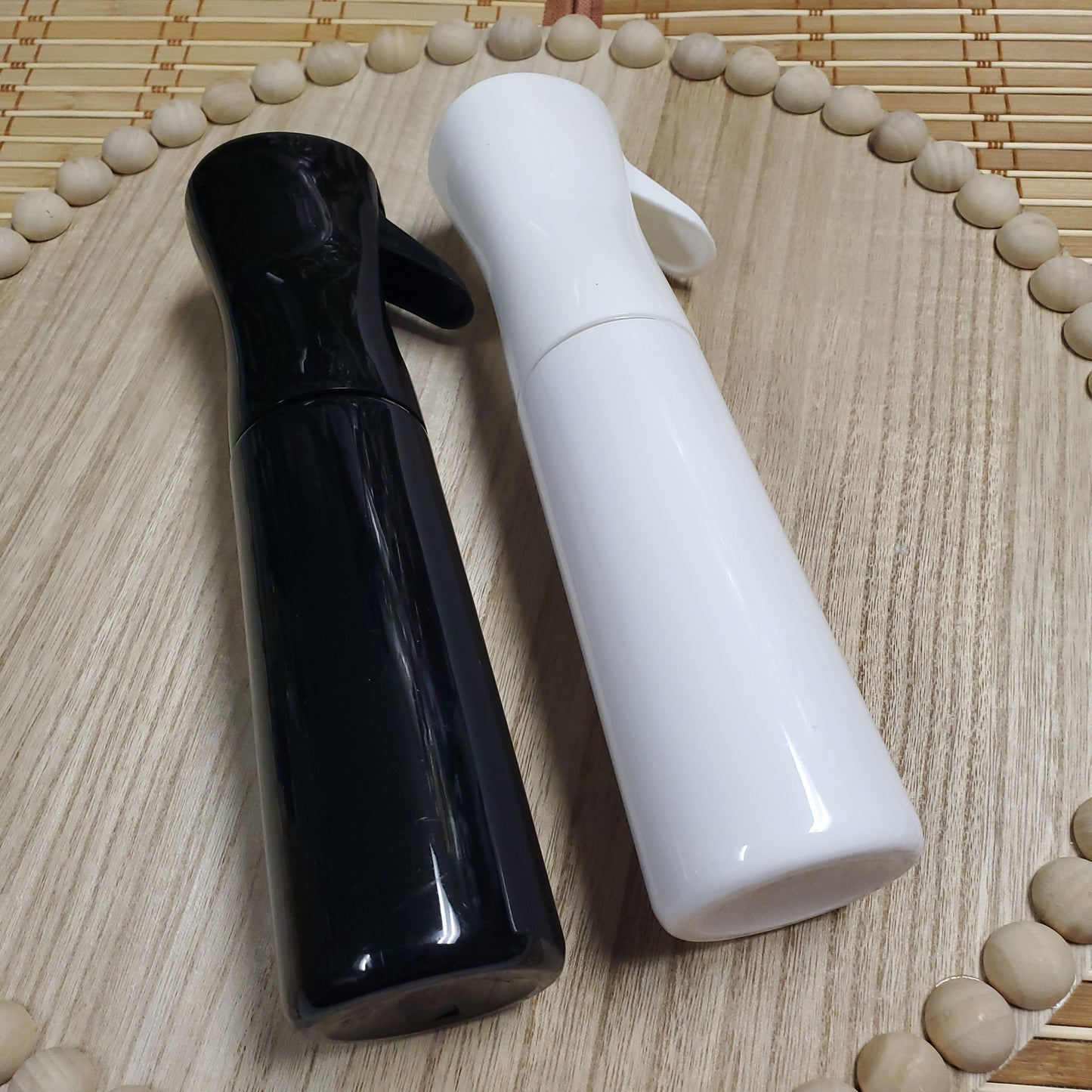 Single continuous Fine Mist Spray Bottle 8oz in Black or White