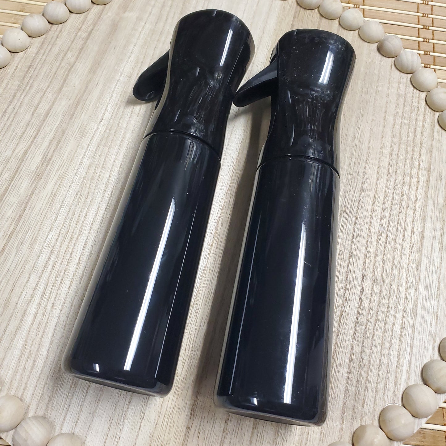 Single continuous Fine Mist Spray Bottle 8oz in Black or White