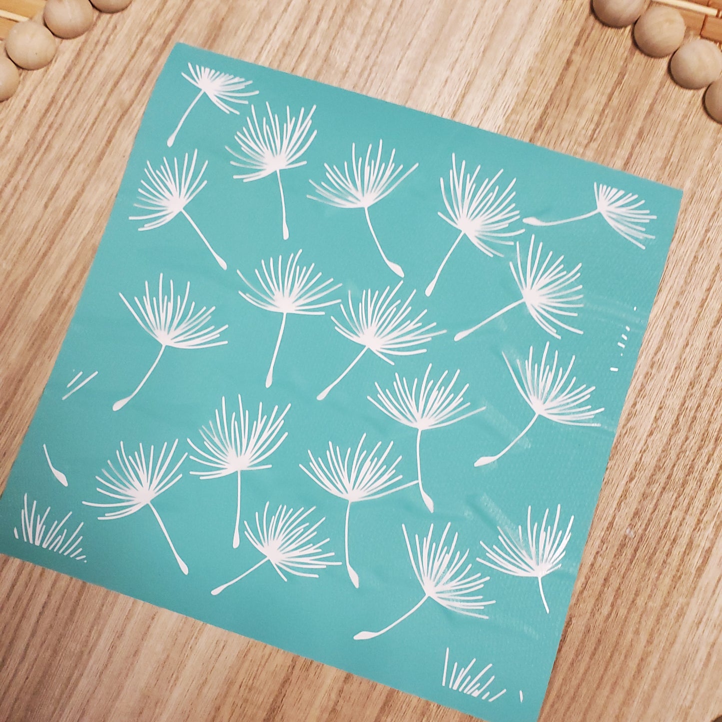 Adhesive Silk Screen Stencil - Just Dandy