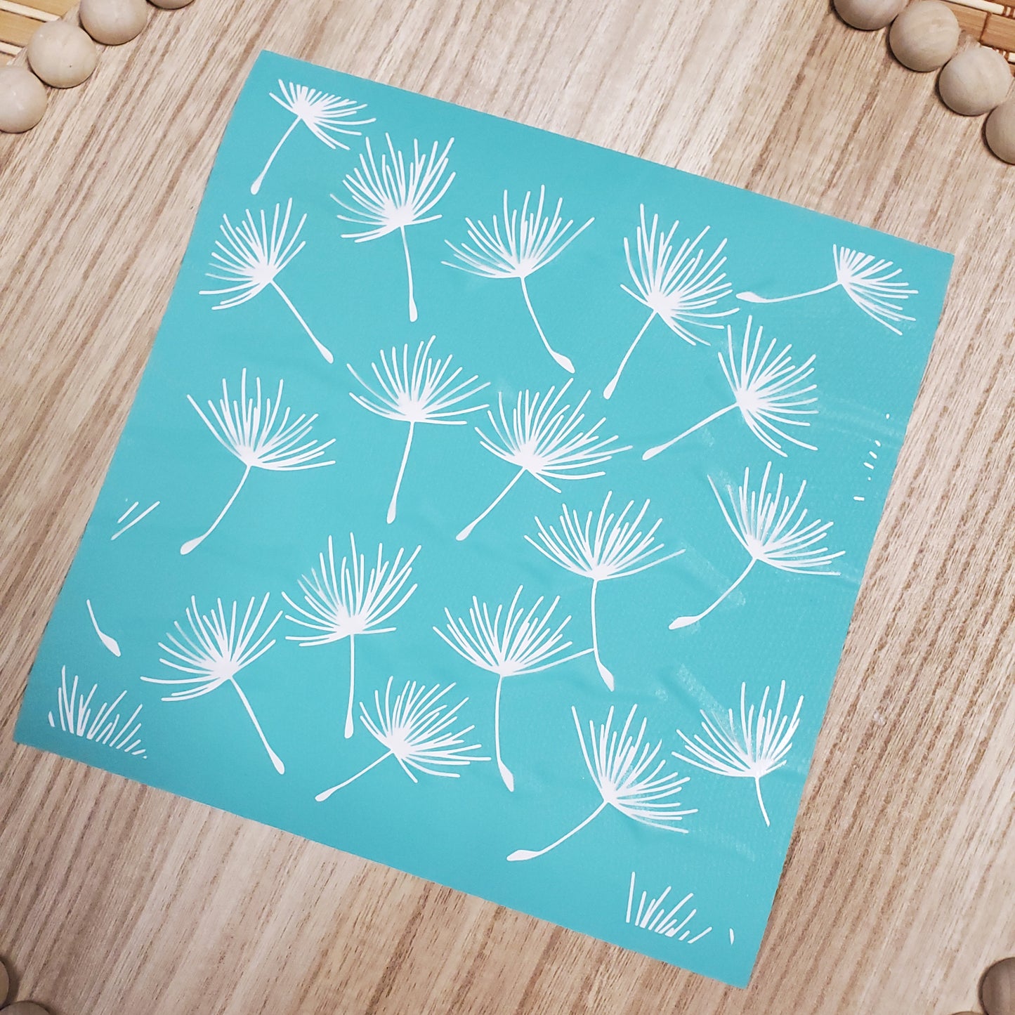 Adhesive Silk Screen Stencil - Just Dandy