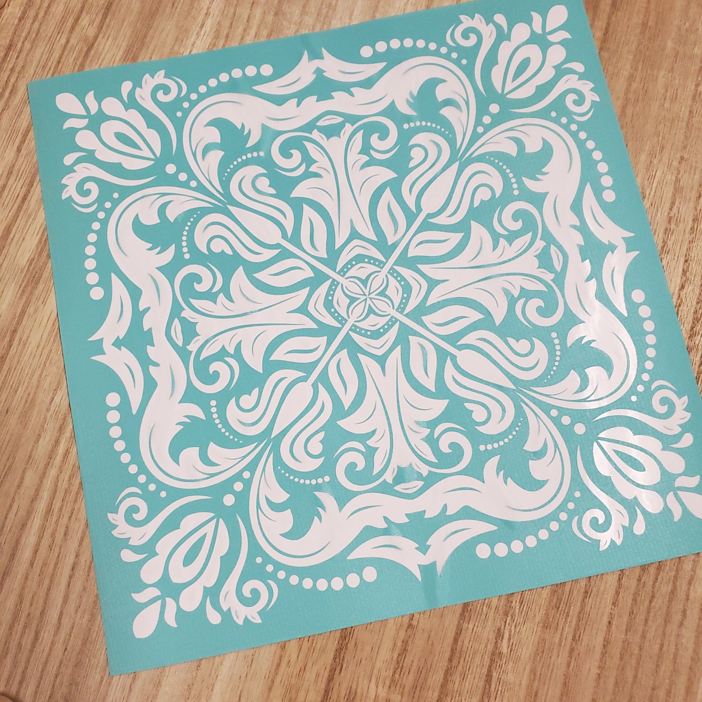 Adhesive Silk Screen Stencil - Hidden Hearts