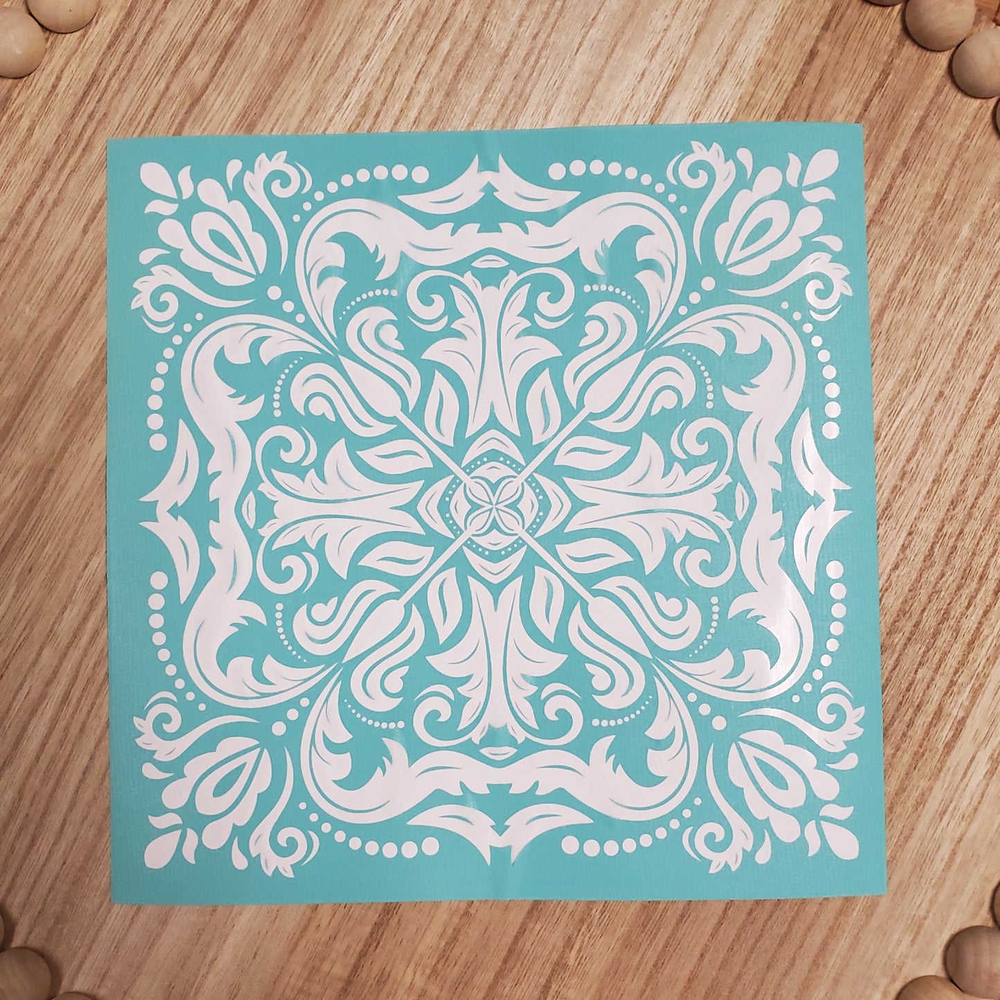 Adhesive Silk Screen Stencil - Hidden Hearts