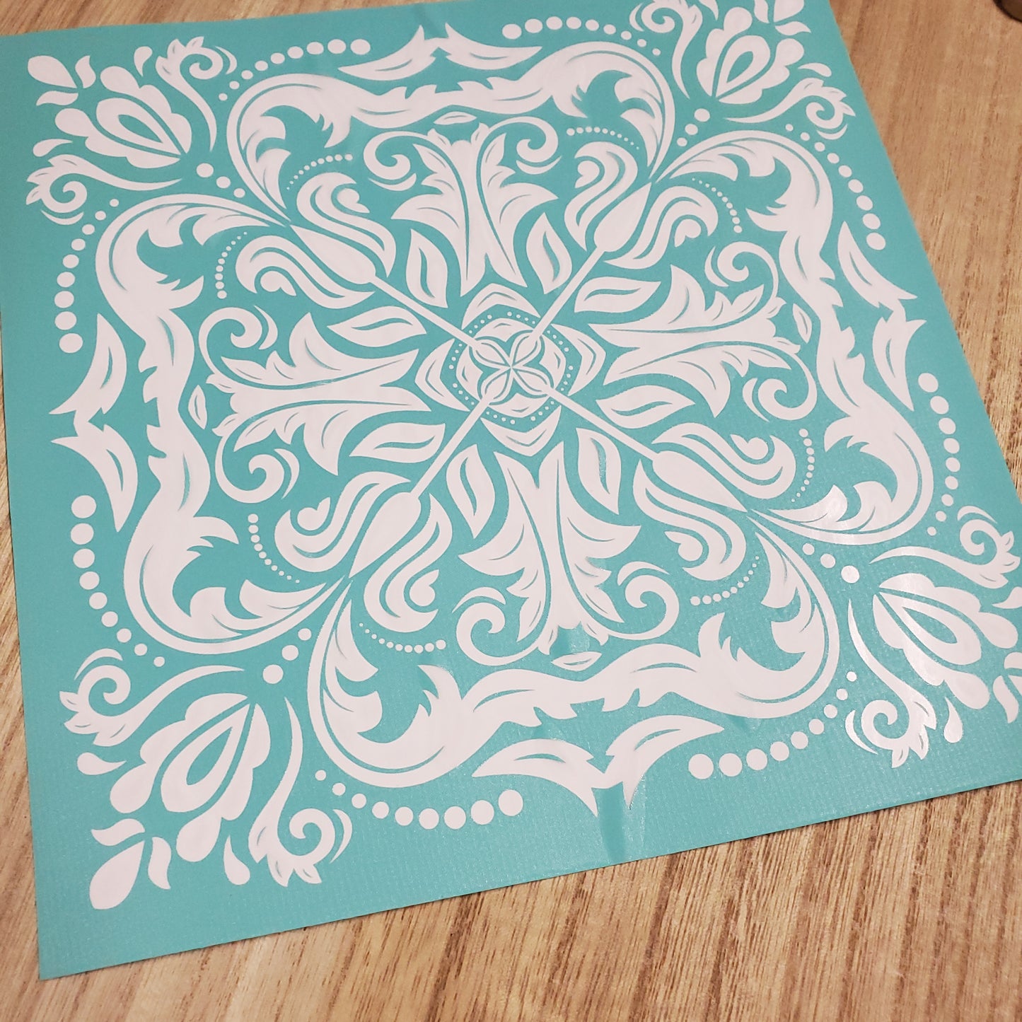 Adhesive Silk Screen Stencil - Hidden Hearts
