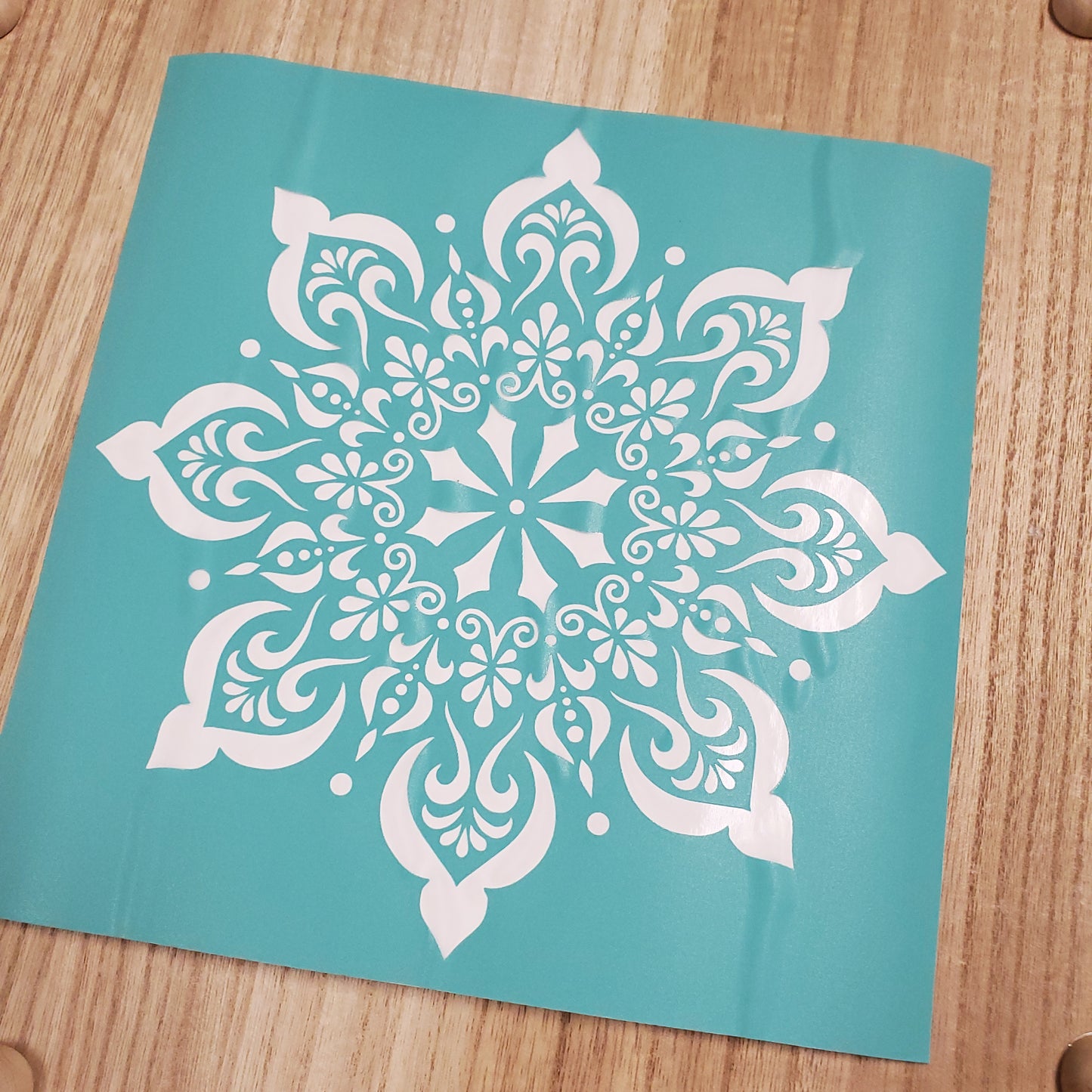 Adhesive Silk Screen Stencil - 8 Point