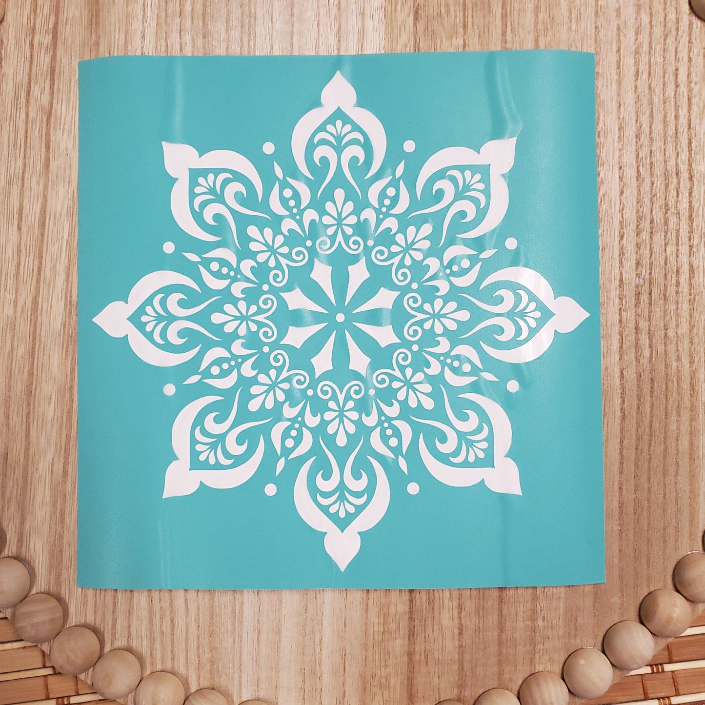 Adhesive Silk Screen Stencil - 8 Point
