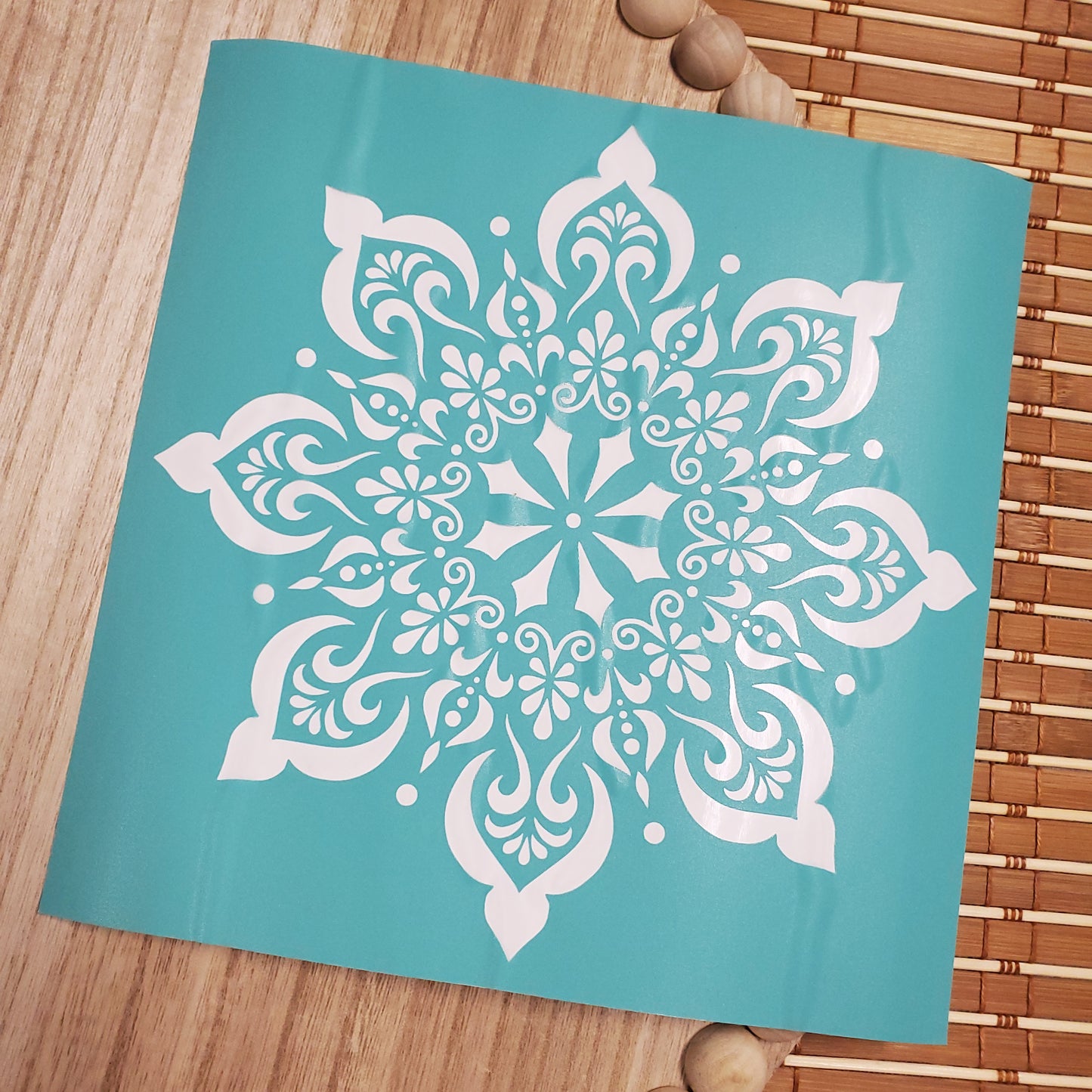 Adhesive Silk Screen Stencil - 8 Point