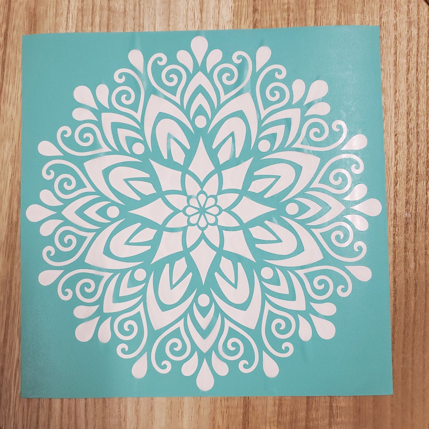 Adhesive Silk Screen Stencil - Bursting Blossom