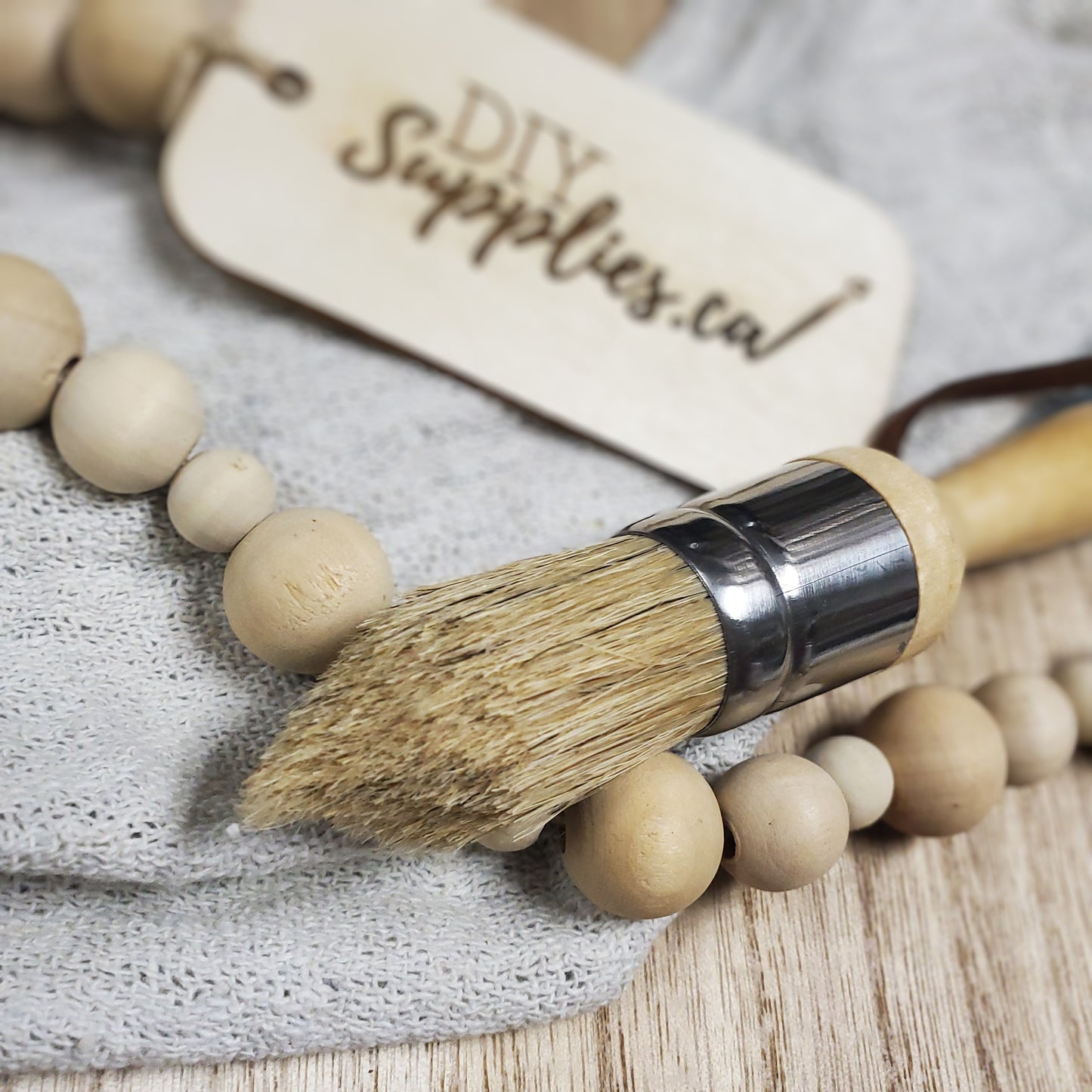 DIY Supplies 1 Inch Natural Detail Brush