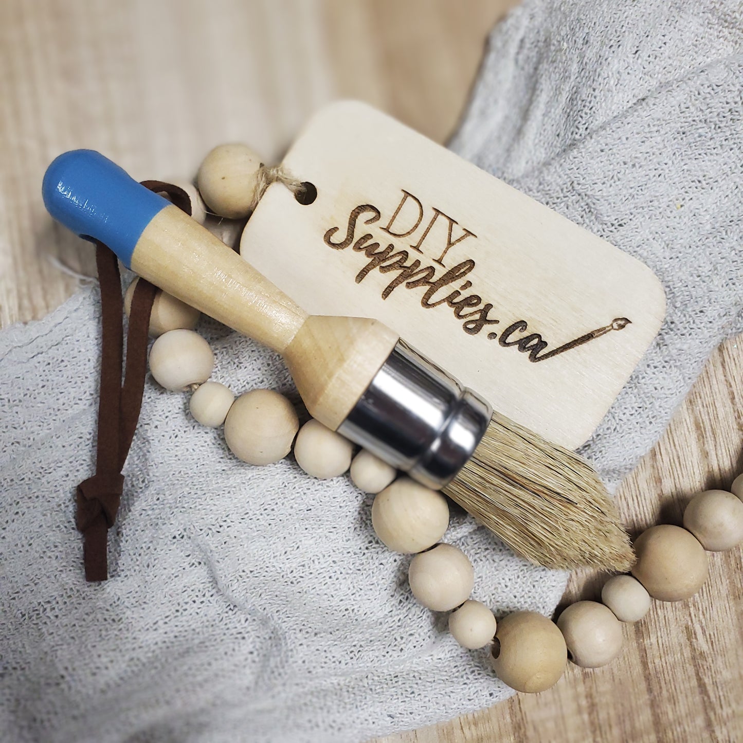 DIY Supplies 1 Inch Natural Detail Brush