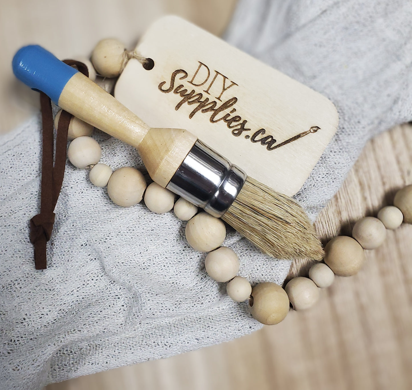 DIY Supplies 1 Inch Natural Detail Brush