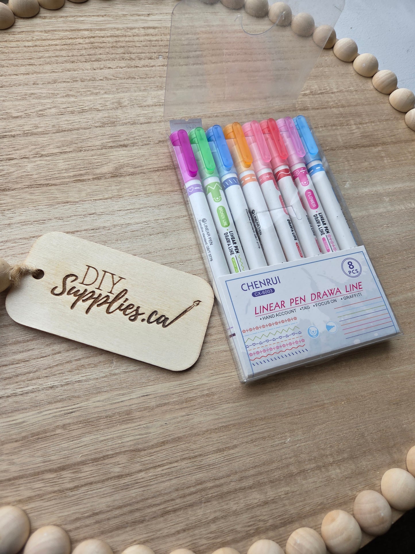 Linear Pen Set 8 piece