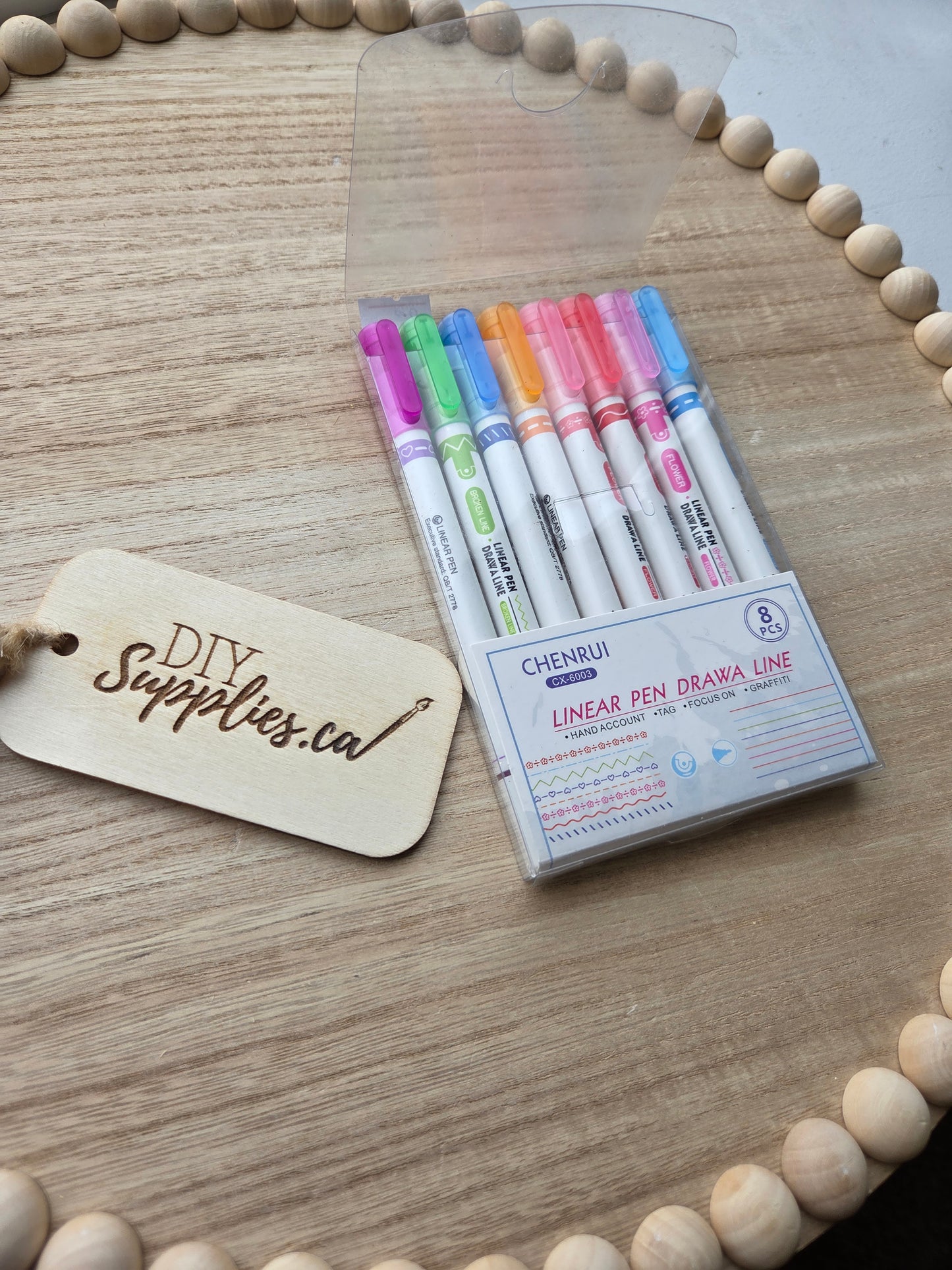 Linear Pen Set 8 piece