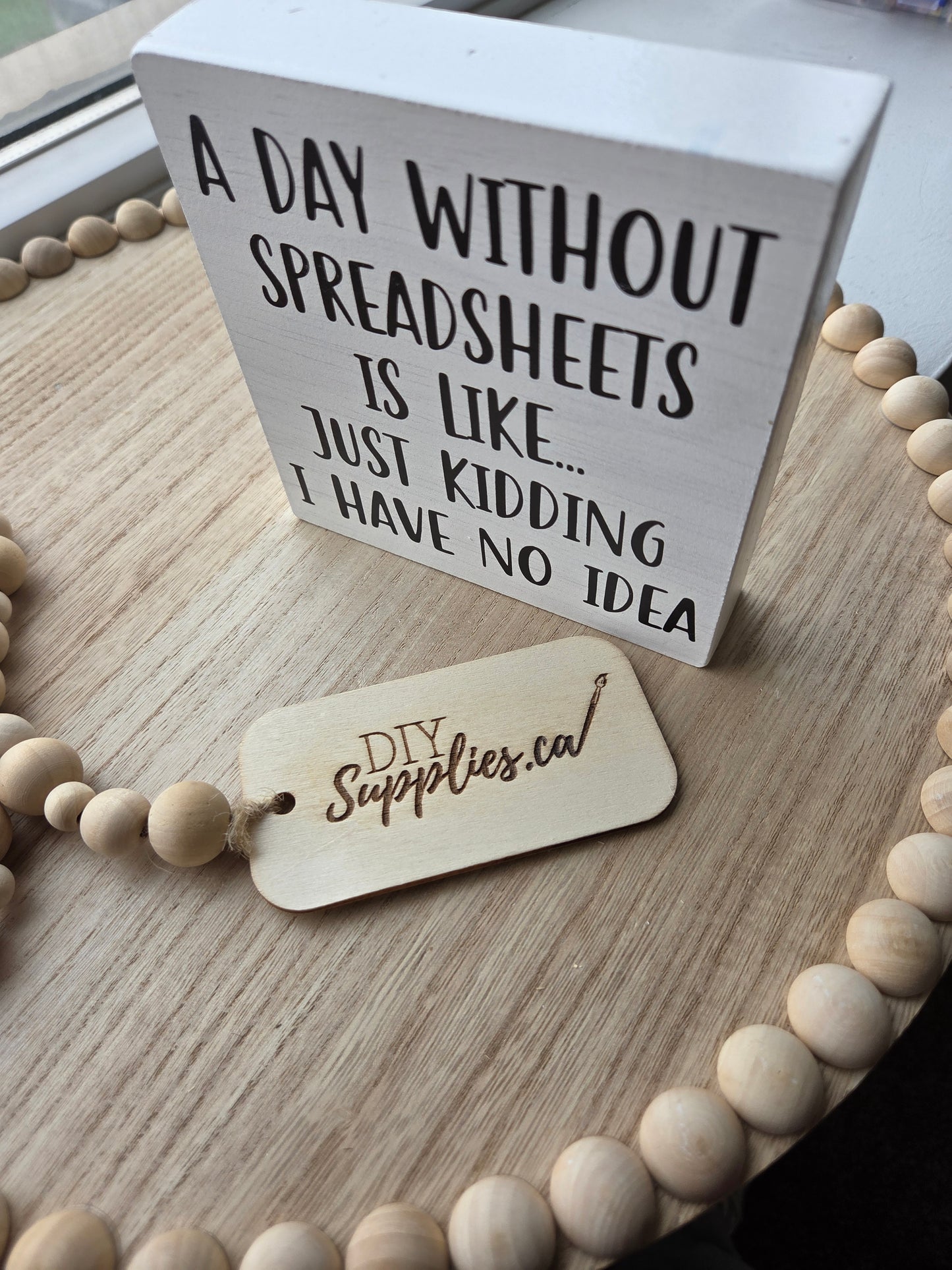 Teired Tray Sign Spreadsheets