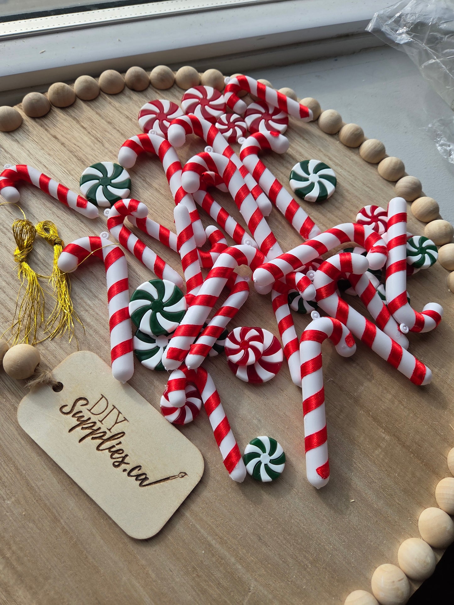Set of Candy Canes and Peppermints