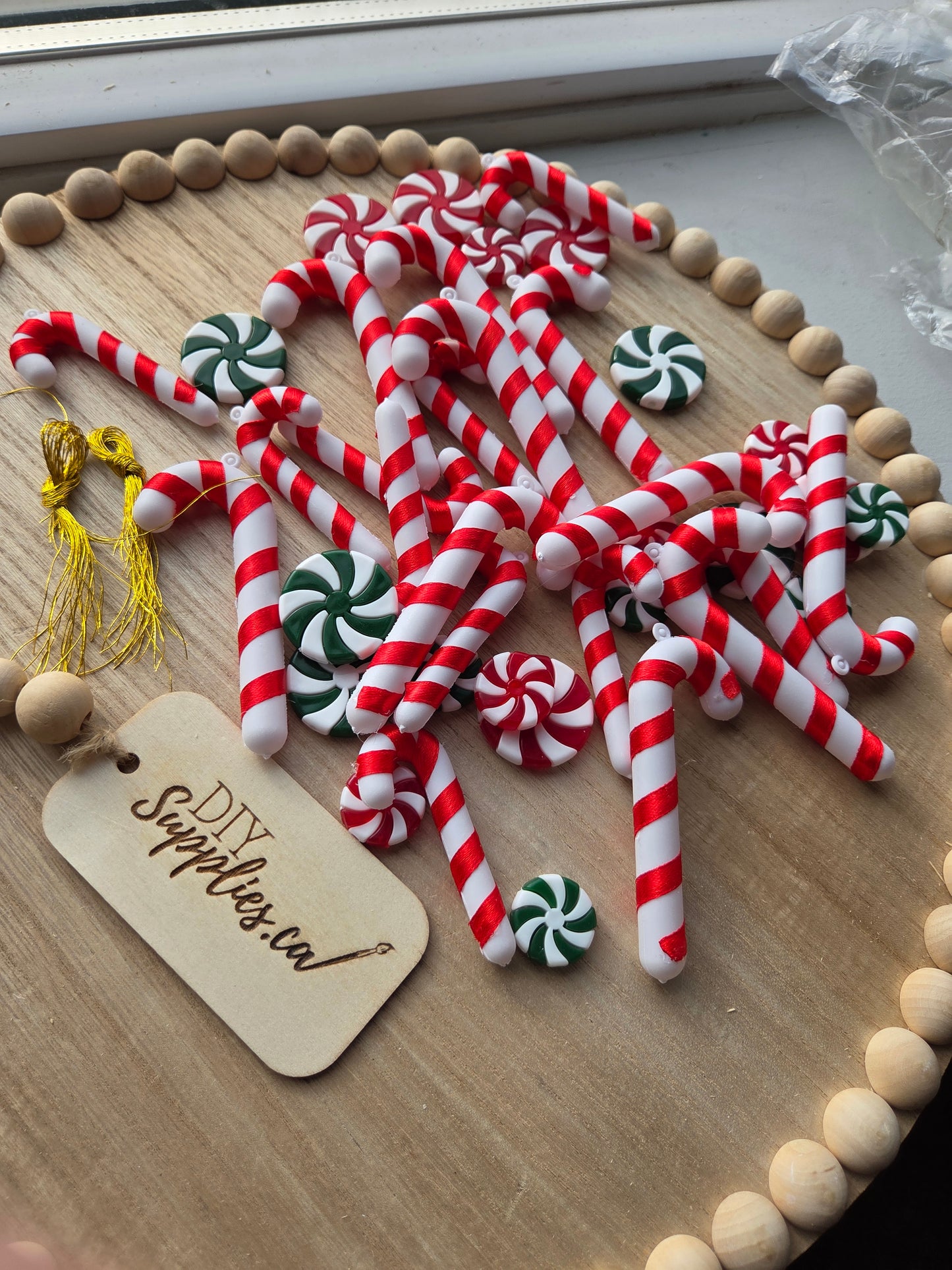Set of Candy Canes and Peppermints