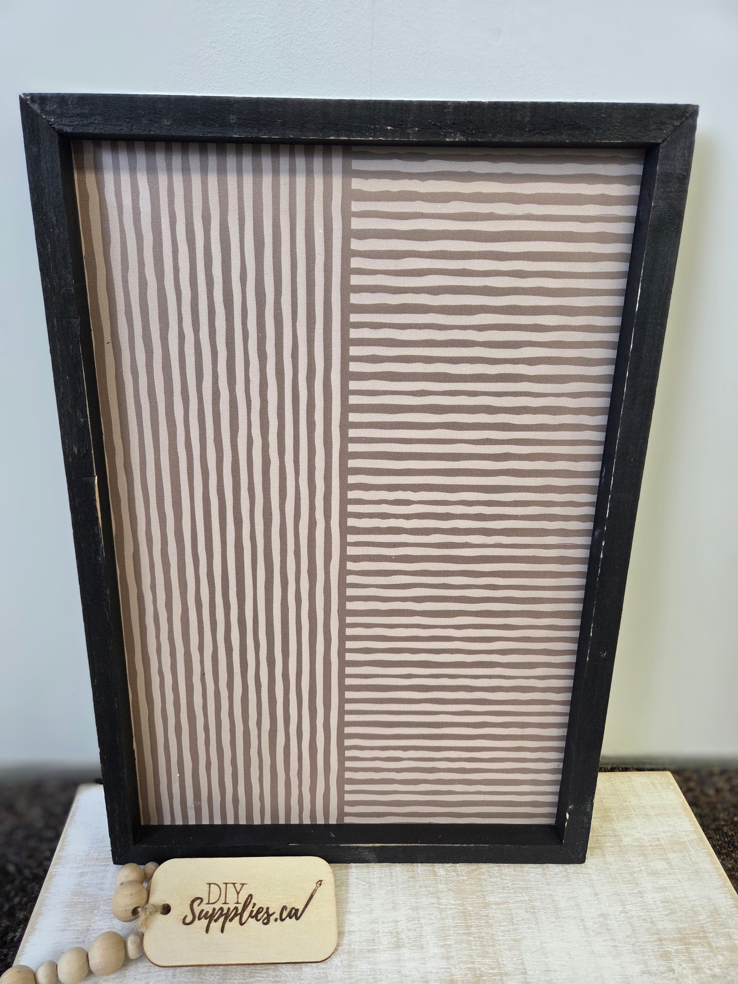 Striped Rustic Frame