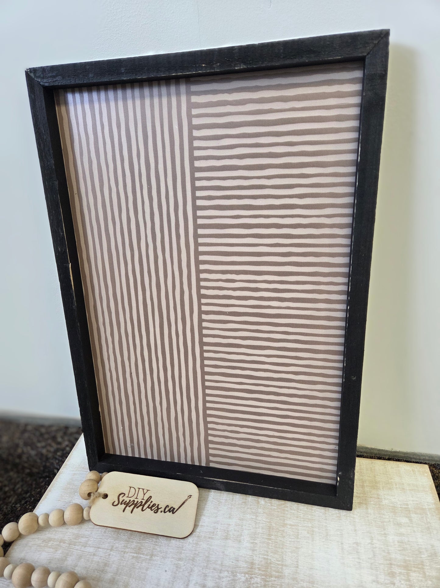 Striped Rustic Frame
