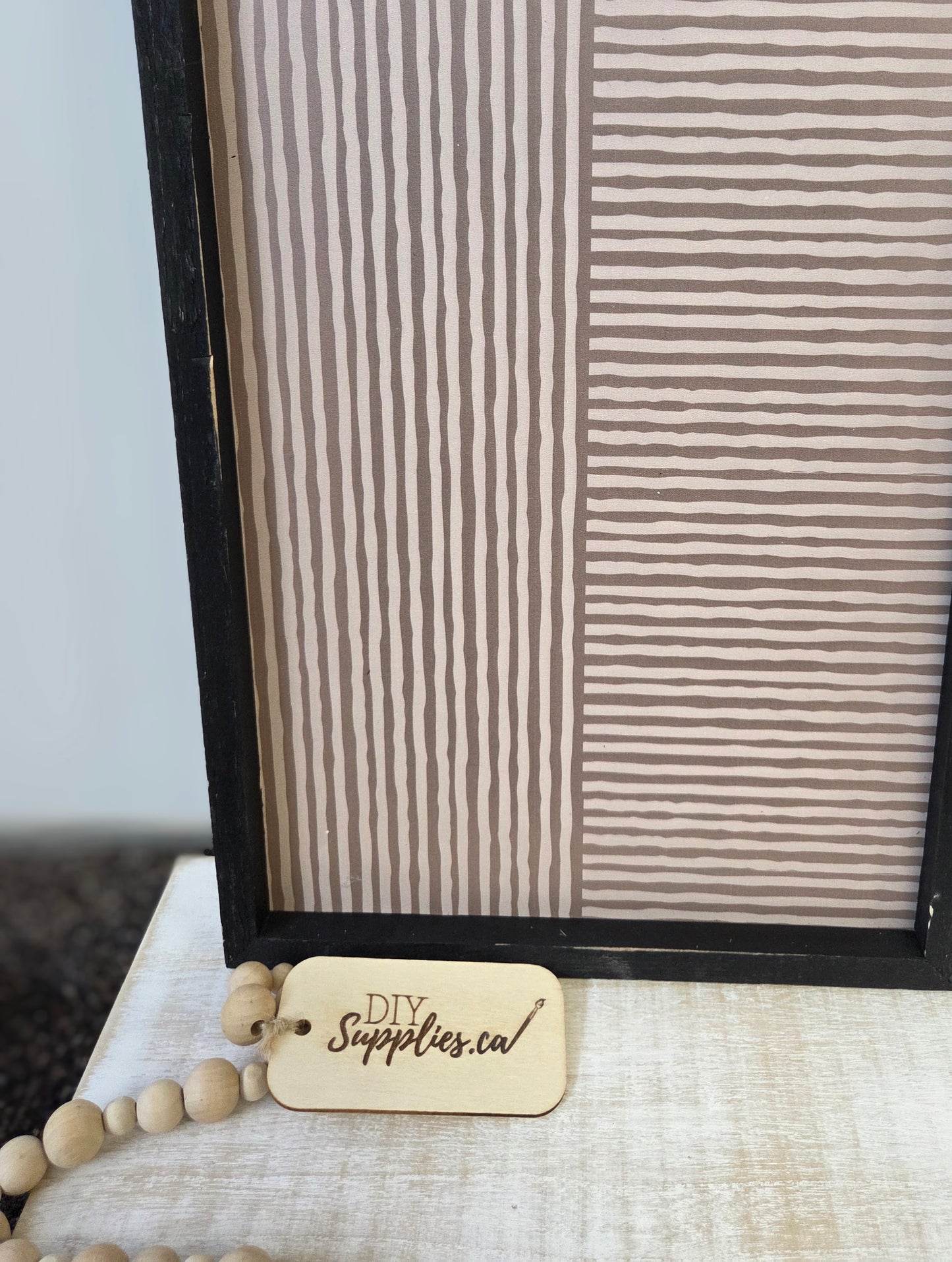 Striped Rustic Frame