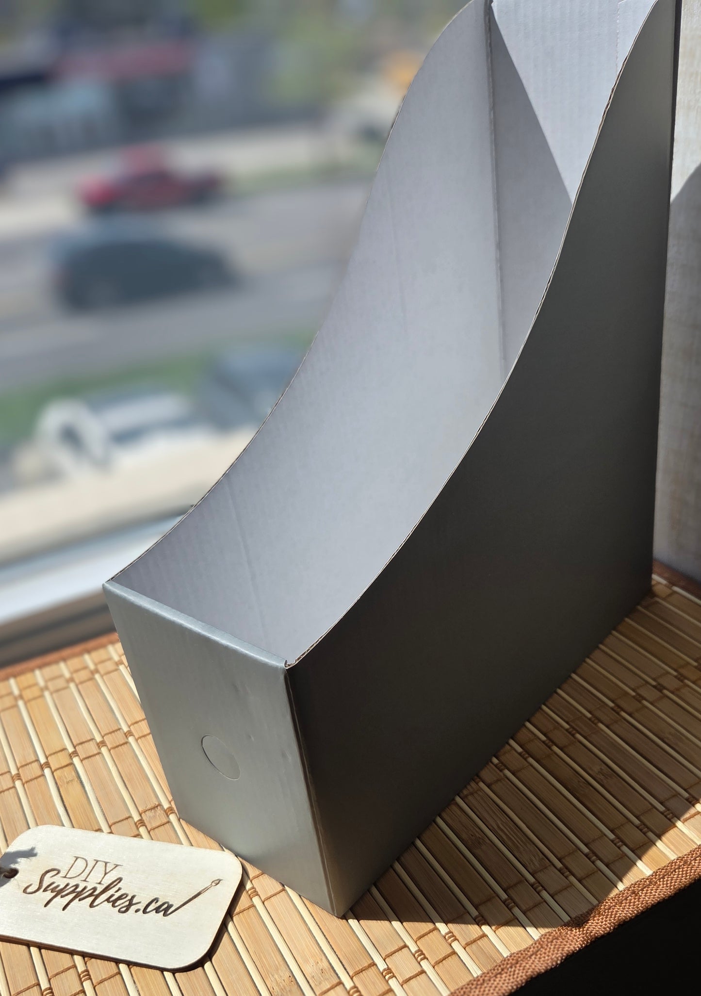 Set of 12 Cardboard File Boxes