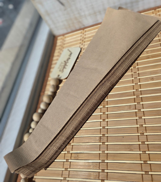 Kraft and Clear Floral Wraps