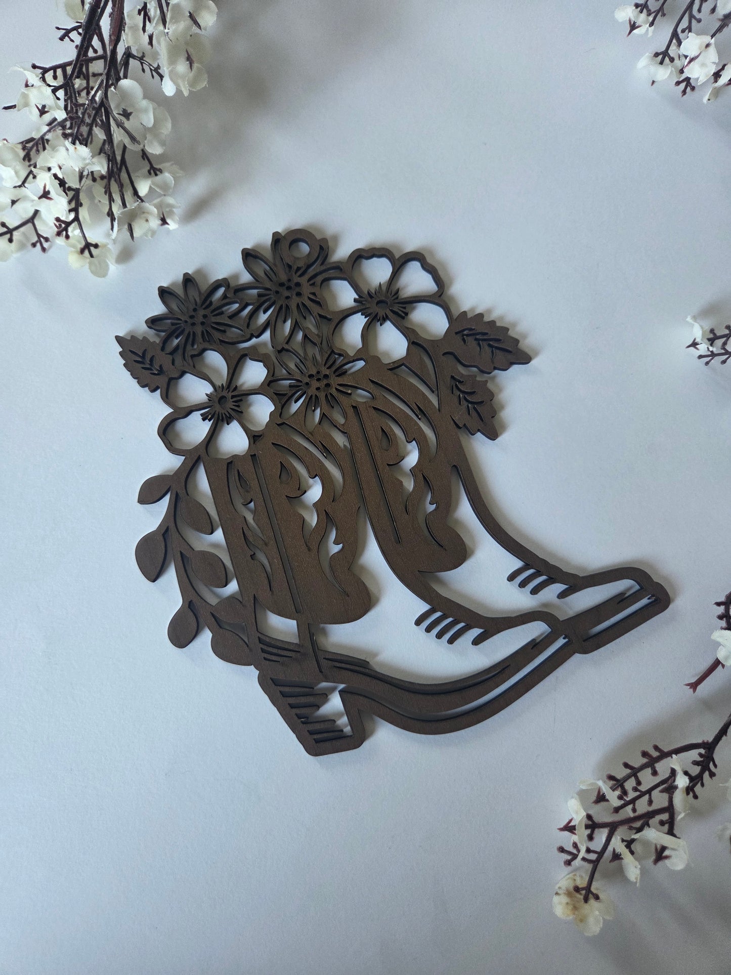 Floral Boots Frame