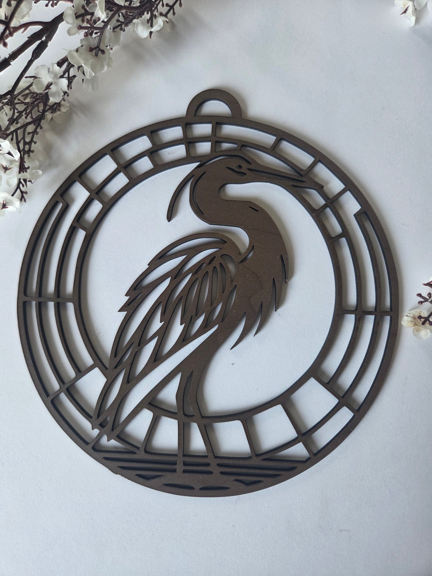 Great Blue Heron Suncatcher Frame