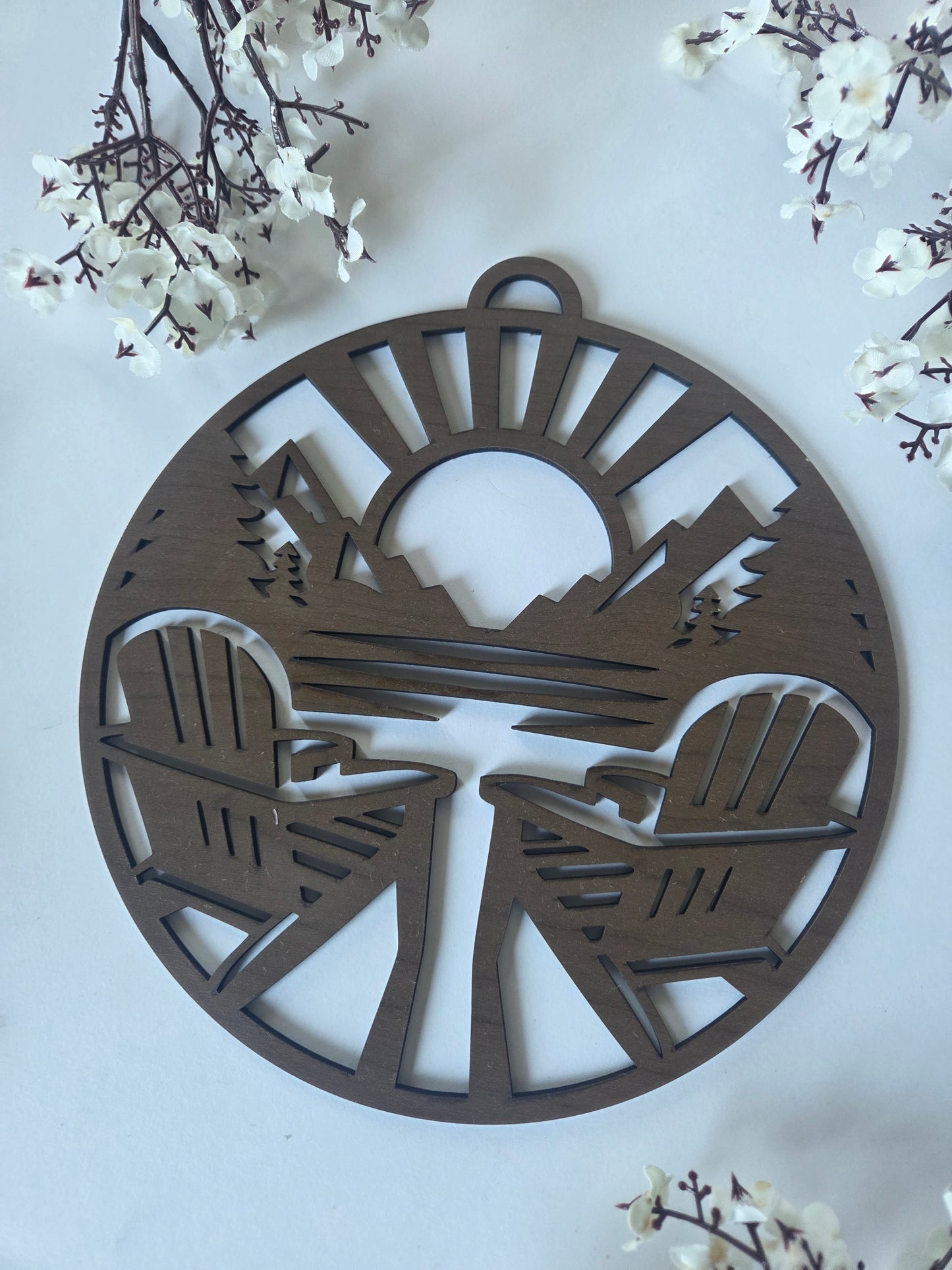 Canadian Sunset Suncatcher Frame