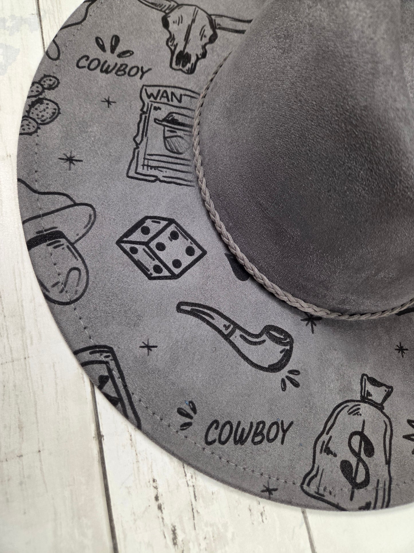 Money Bags Hat - Burnt & Brushed Collection