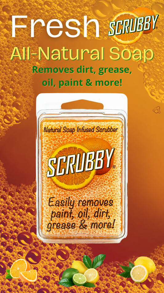 Scrubby Soap Orange