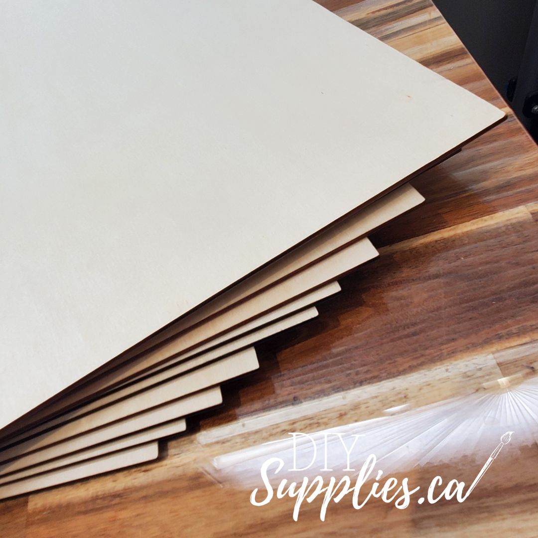 10 Pack 3mm Basswood for DIY Crafts