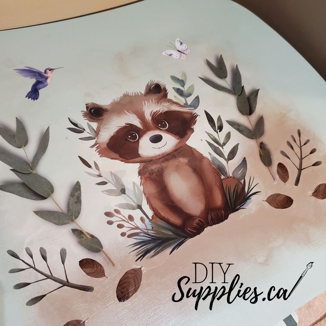 DIY Rub-Off Transfer Paper 11 x 17 inch Clear Background 5 Pack