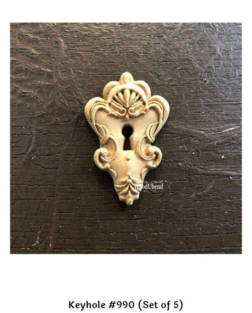 WoodUBend Keyhole Set Of 5 SKUWUB990 1" x 1.75"