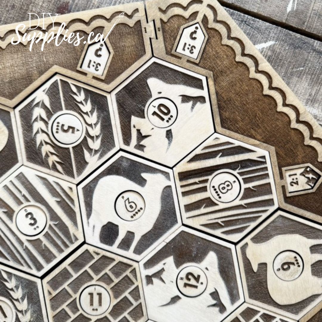 10 Pack 7mm Basswood for DIY Crafts