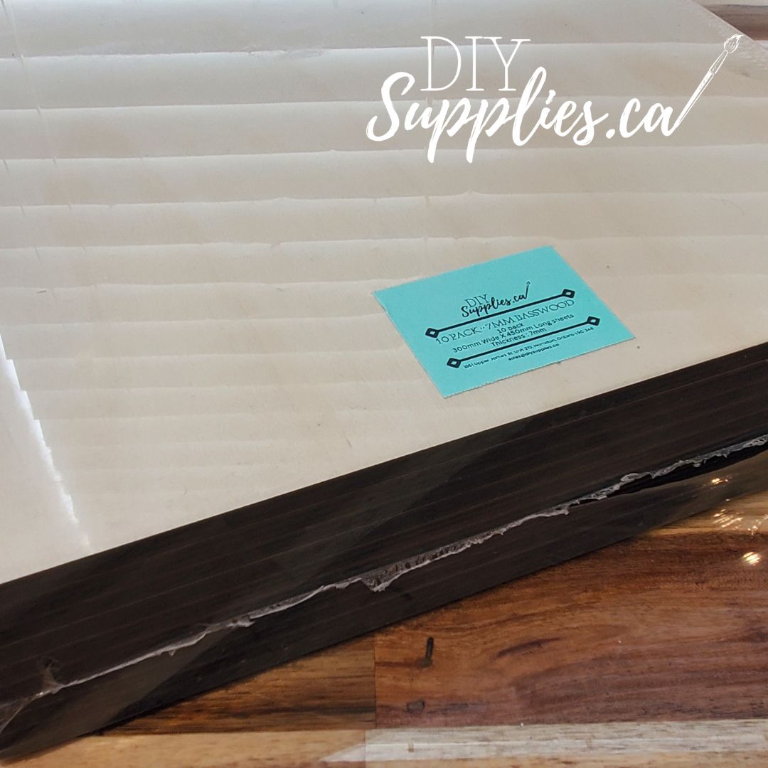 10 Pack 7mm Basswood for DIY Crafts