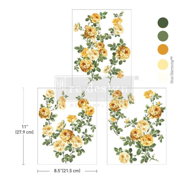 Redesign Decor Middy Transfer - Bouquet De Provence