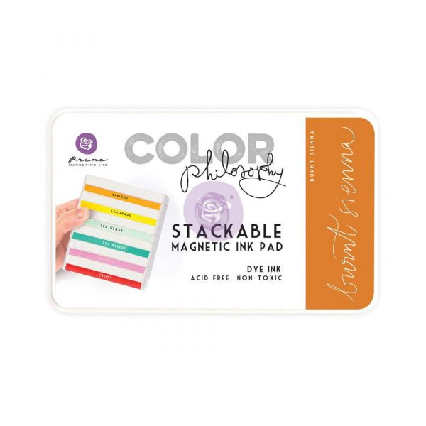 Color Philosophy Stackable magnetic ink pad- Burnt Sienna