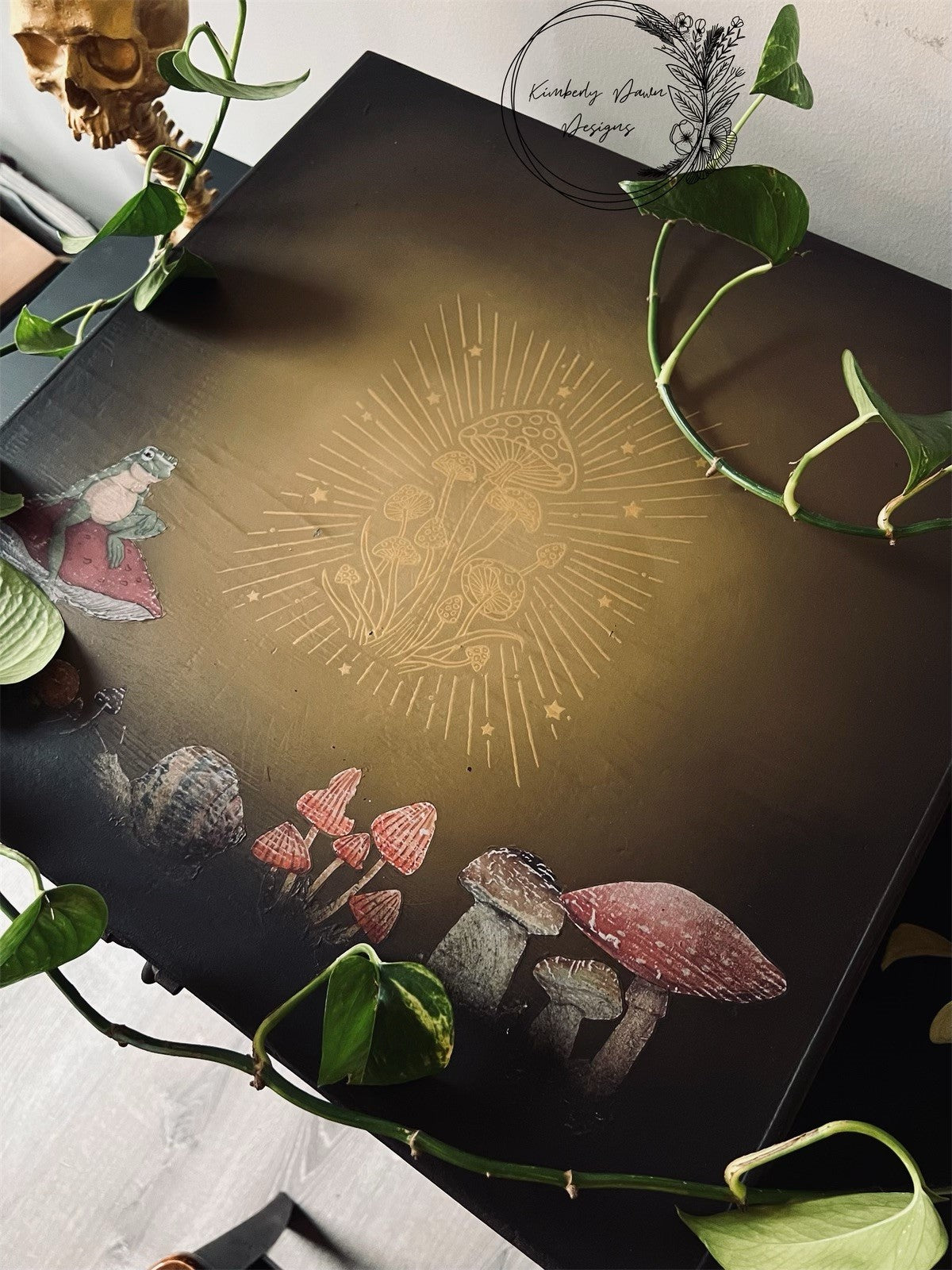 Belles and Whistles Small Transfer - Mr Toads Happy Place