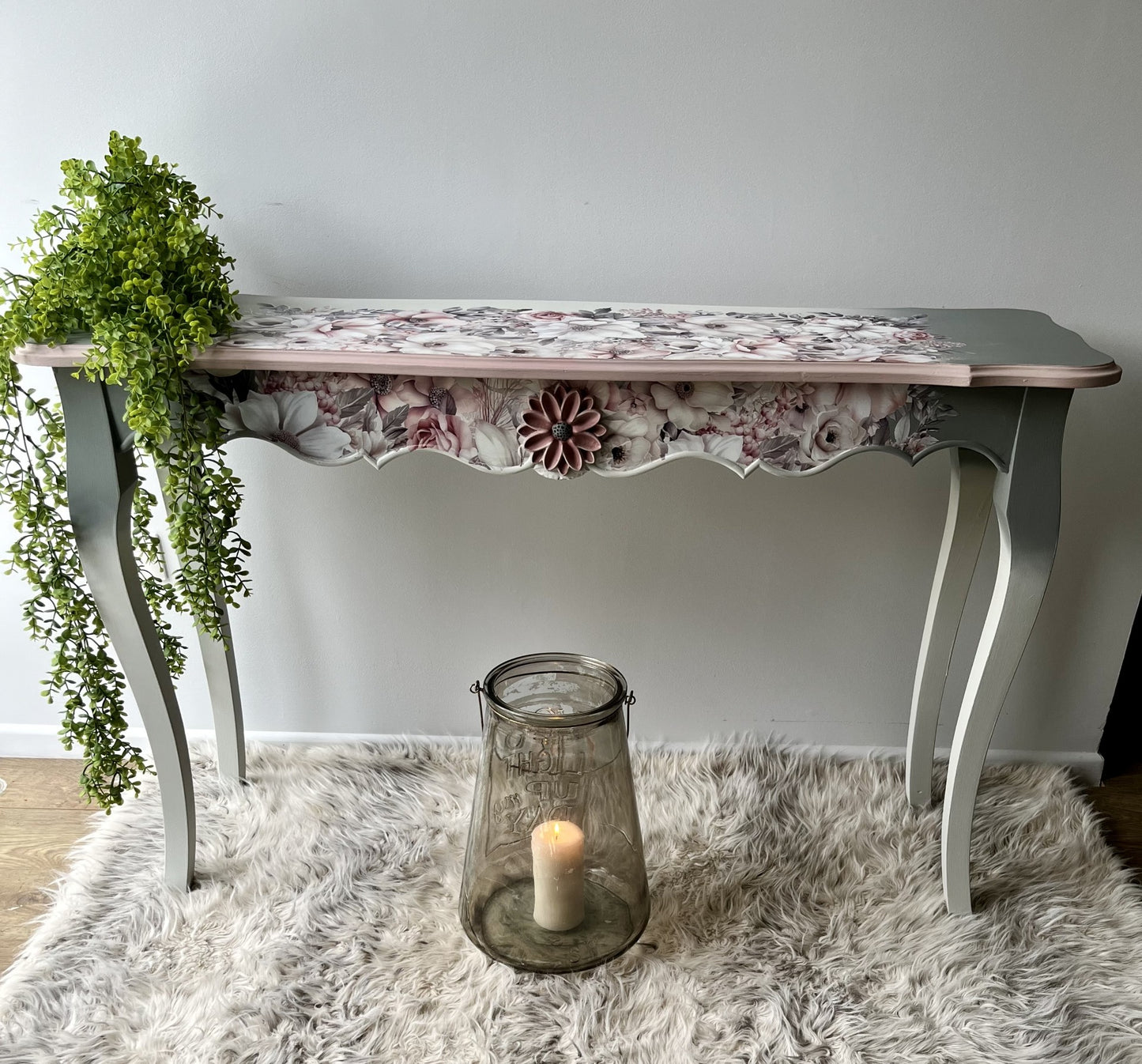 Belles and Whistles Large Transfer - Soft Wintery Floral