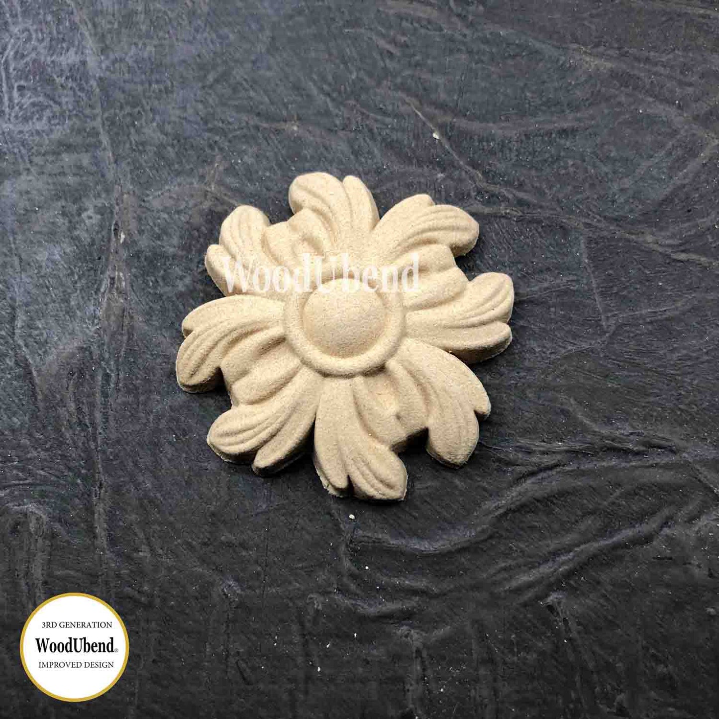 Pack of Five Four Petal Flowers WUB2159 5x5cm SKU