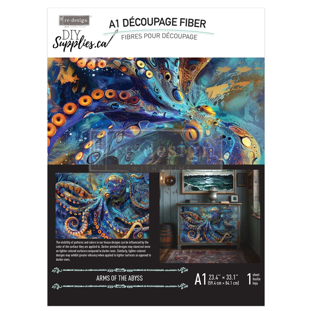 ReDesign A1 Decoupage Decor Fiber - Arms of the Abyss