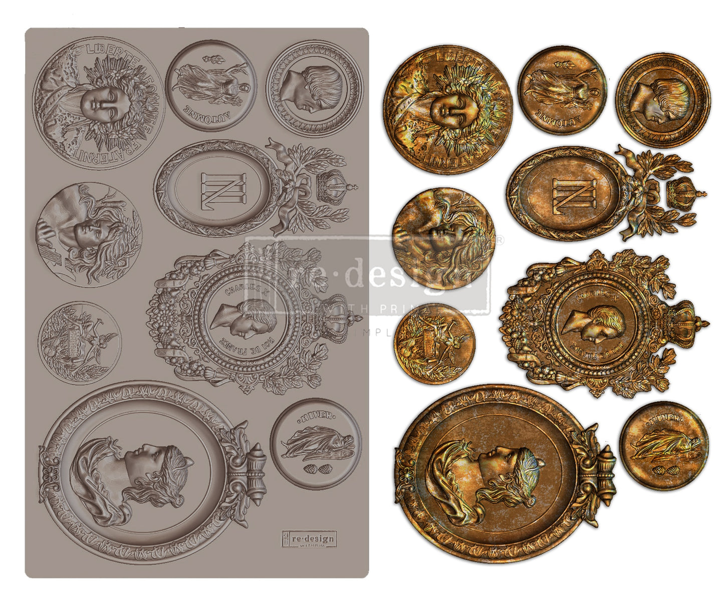 Re Design Decor Mould Ancient Findings