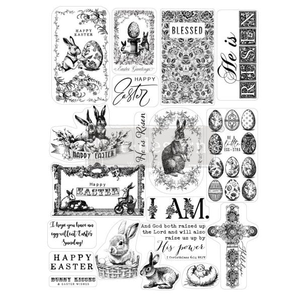 Redesign Decor Clear Stamp Easter