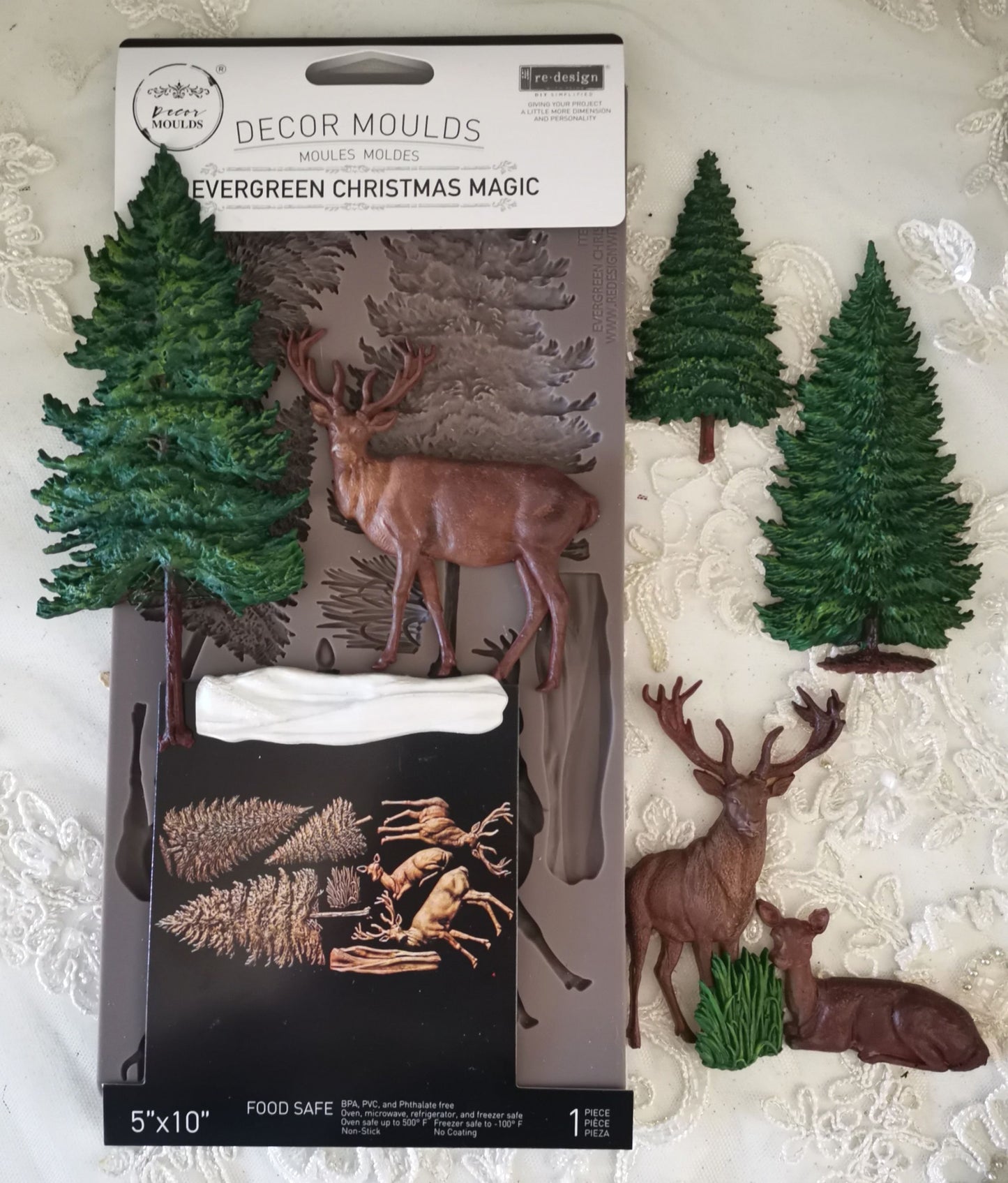 Re Design Decor Mould - Evergreen Christmas Magic