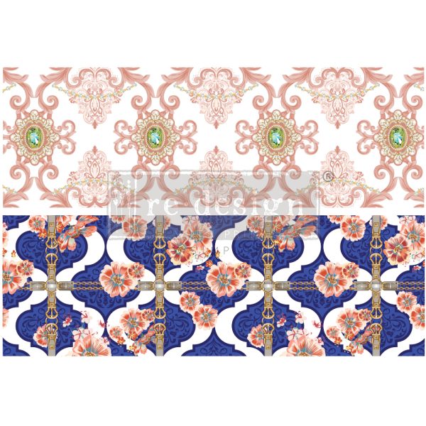 Prima Redesign Decoupage Decor Tissue Paper - Fashion & Flora